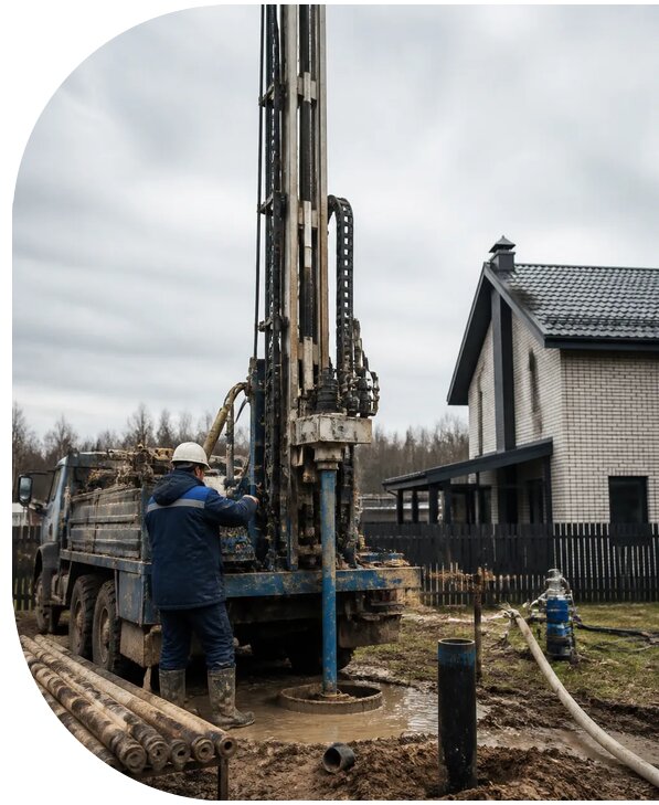 Бурение скважин на воду под ключ в Назрани от 123264 р. | АПаруса-Нзр